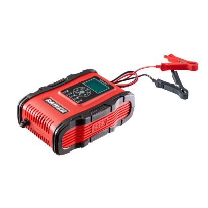 Încărcător baterie auto 12V/24V 200Ah cu afișaj LCD Raider RD-BC19