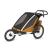Carucior multisport dublu Thule Chariot Sport 2 pentru 2 copii, Natural Gold