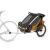 Carucior multisport dublu Thule Chariot Sport 2 pentru 2 copii, Natural Gold