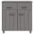Servantă „HAMAR”, gri deschis, 79x40x80 cm, lemn masiv pin GartenMobel Dekor