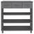 Masă consolă „HAMAR”, gri închis, 90x35x90 cm, lemn masiv pin GartenMobel Dekor