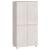 Dulap haine „HAMAR”, alb, 89x50x180 cm, lemn masiv de pin GartenMobel Dekor