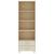 Dulap înalt „HAMAR” maro miere 60x35x180 cm, lemn masiv de pin GartenMobel Dekor