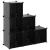 Organizator cub de depozitare, 6 cuburi, negru, PP GartenMobel Dekor