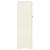 Dulap din plastic, 79x43x125 cm, vanilla ice, design de lemn GartenMobel Dekor