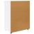 Dulapuri de depozitare Alb 80 x 48 x 105 cm Lemn compozit GartenMobel Dekor