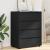 Dulapuri de depozitare Negru 80 x 48 x 105 cm Lemn compozit GartenMobel Dekor