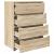 Dulapuri de depozitare Stejar Sonoma 80 x 48 x 105 cm GartenMobel Dekor