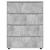 Dulapuri de depozitare Gri din beton 80 x 48 x 105 cm GartenMobel Dekor
