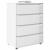 Dulapuri de depozitare Alb lucios 80 x 48 x 105 cm GartenMobel Dekor