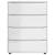 Dulapuri de depozitare Alb lucios 80 x 48 x 105 cm GartenMobel Dekor