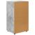 Dulapuri de depozitare Gri din beton 60 x 48 x 105 cm GartenMobel Dekor