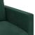 Set de canapea 2 pcs Verde închis 138 x 78 x 80 cm Catifea GartenMobel Dekor