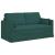 Set de canapea 2 pcs Verde închis 158 x 78 x 80 cm țesătură GartenMobel Dekor
