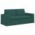 Set de canapea 2 pcs Verde închis 182 x 80 x 82 cm țesătură GartenMobel Dekor