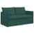 Set de canapea 2 pcs Verde închis 156 x 82 x 85 cm Țesătură GartenMobel Dekor