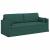Set de canapea 2 pcs Verde închis 198 x 78 x 80 cm țesătură GartenMobel Dekor