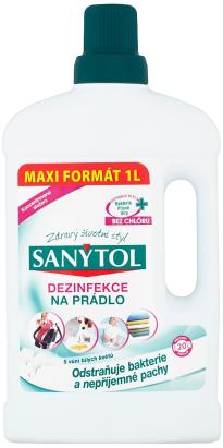 Dezinfectant pentru rufe Sanytol, parfum flori albe, 1000 ml