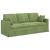 Set de canapea 2 pcs Verde deschis 198 x 78 x 80 cm Catifea GartenMobel Dekor