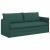 Set de canapea 2 pcs Verde închis 196 x 82 x 85 cm Țesătură GartenMobel Dekor