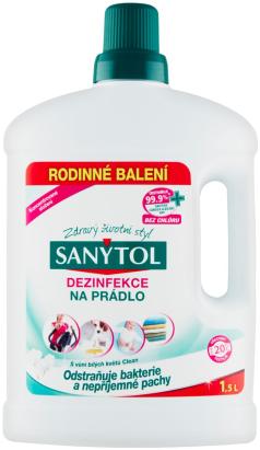 Dezinfectant pentru rufe Sanytol, parfum flori albe, 1,5 L