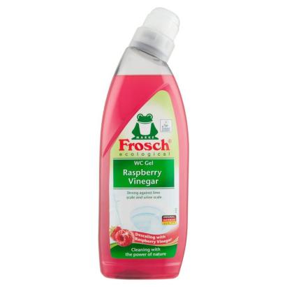 Gel WC Frosch cu oțet de zmeură, pentru curățare intensă, 750 ml