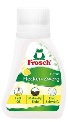Soluție pentru îndepărtarea petelor Frosch Citrus, cu aplicator, 75 ml