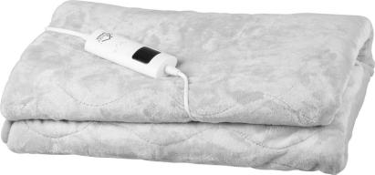 Patura electrica MagicHome din flanel, gri, 180x130 cm, 9 trepte