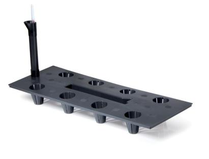 Sistem de irigare CUBE&TUBUS 600 pentru ghivece pătrate, 18x4,2x50,5 cm