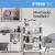 Raft mobil din plastic MagicHome Rolly cu 4 polite si roti, 49x29x75,5 cm