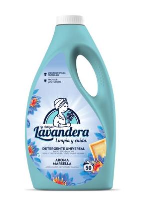 Gel de rufe Lavandera cu săpun de Marsilia, 2,5 L, 50 spălări