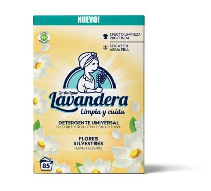 Detergent pudră Lavandera pentru rufe, flori sălbatice, 4675 g, 85 spălări