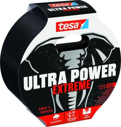 Banda adeziva pentru reparatii Tesa Ultra Power Extreme, 50 mm x 10 m