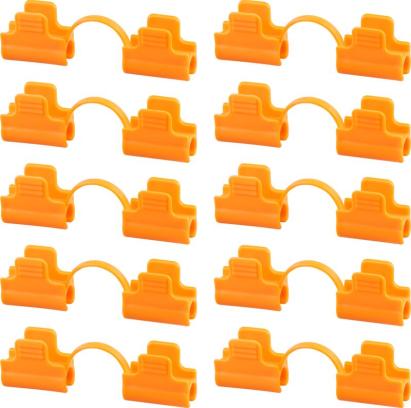 Clipsuri pentru fixare folie solar si rasadnita, 13 mm, set 10 buc