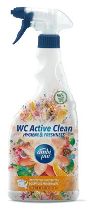Spray curățare WC Ambi Pur Citrus și Nufăr, igienizare baie, 750 ml