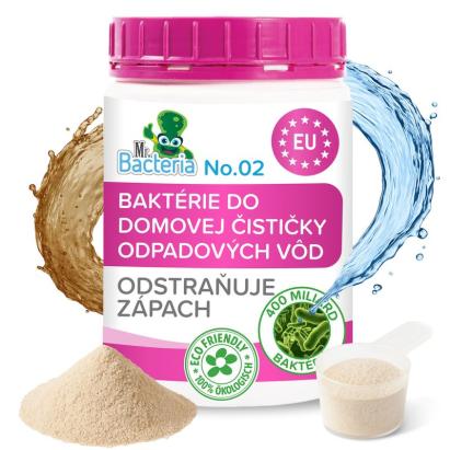 Aktivátor Mr.Bacteria No.2, do čističky odpadových vôd, 500 g