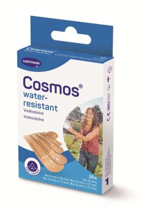Plasturi impermeabili Cosmos, 5 marimi, 20 buc pentru rani mici