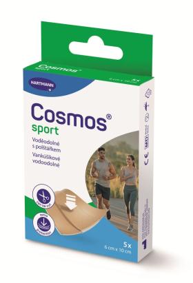 Plasturi Cosmos Sport impermeabili 6x10 cm, 5 bucati