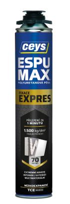 Spumă poliuretanică Ceys Espumax Expres pentru pistol, 750 ml