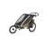 Cărucior multisport dublu Thule Chariot Cross 2, kaki Faded