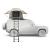 Cort auto cu prindere pe plafon, Thule, Approach M, pentru 2-3 persoane, Grey