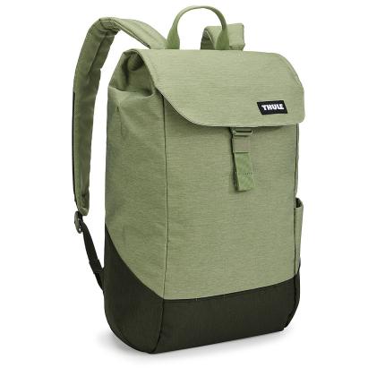 Rucsac urban Thule Lithos 16L cu compartiment laptop, verde Quiet
