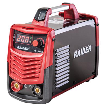 Aparat de sudura invertor Raider RD-IW220, 200A, compact si portabil