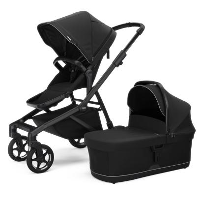 Set Carucior Thule Sleek 2 + Landou, Black