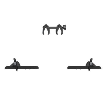 Adaptor pentru a 4-a bicicleta pentru suportul de biciclete Thule WanderWay cu prindere pe haion, Negru