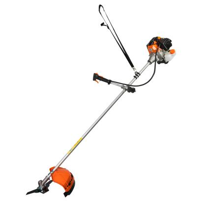Motocoasa Baukraft 1,5 kW cu lama si fir pentru iarba si buruieni