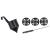 Pistol de vopsit cu acumulator Raider Pro R20, 1L, 3 duze 1.5/1.8/2.5 mm