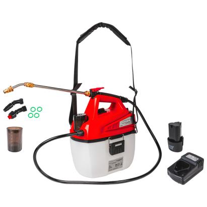 Pulverizator electric cu acumulator Raider 5L, 12V, 2Ah, 3 bar