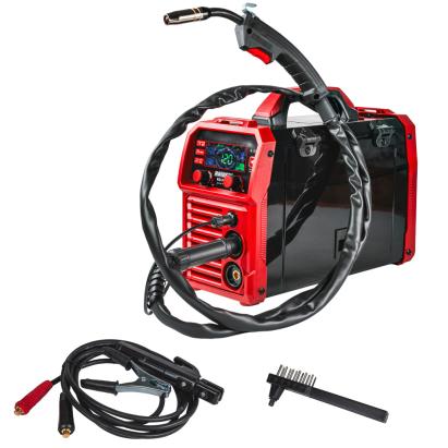 Aparat de sudura inverter MIG/MAG fara gaz si MMA 120A Raider