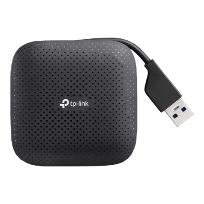 Hub USB 3.0 TP-Link UH400 cu 4 porturi, compact si portabil